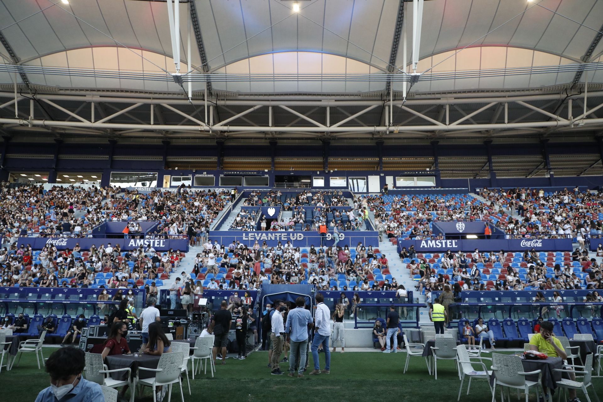 Concierto de Aitana en València, el último antes de la reducción de aforo