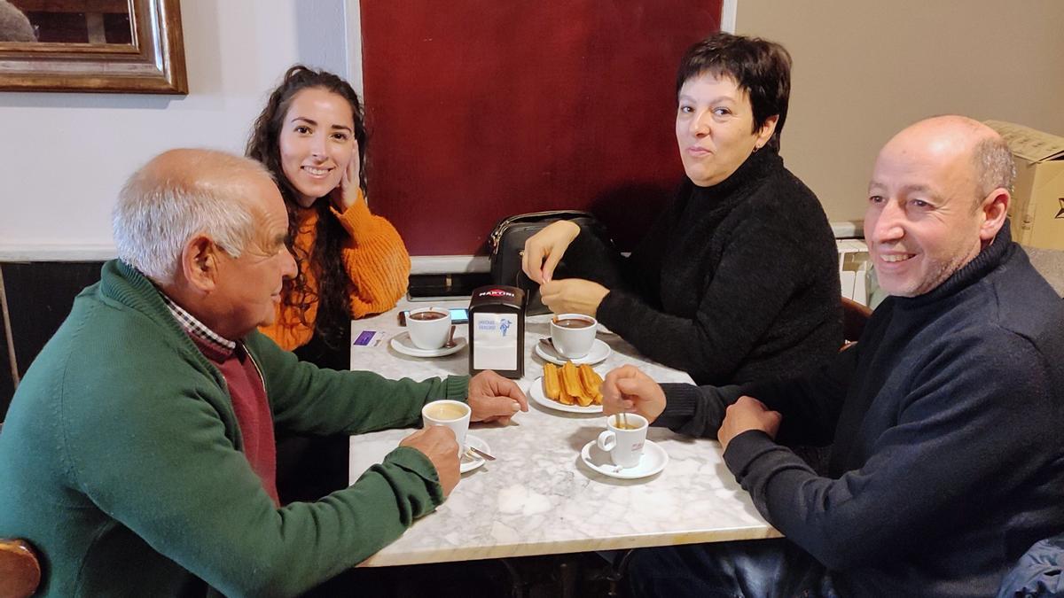 Degustación de churros en Alcañices