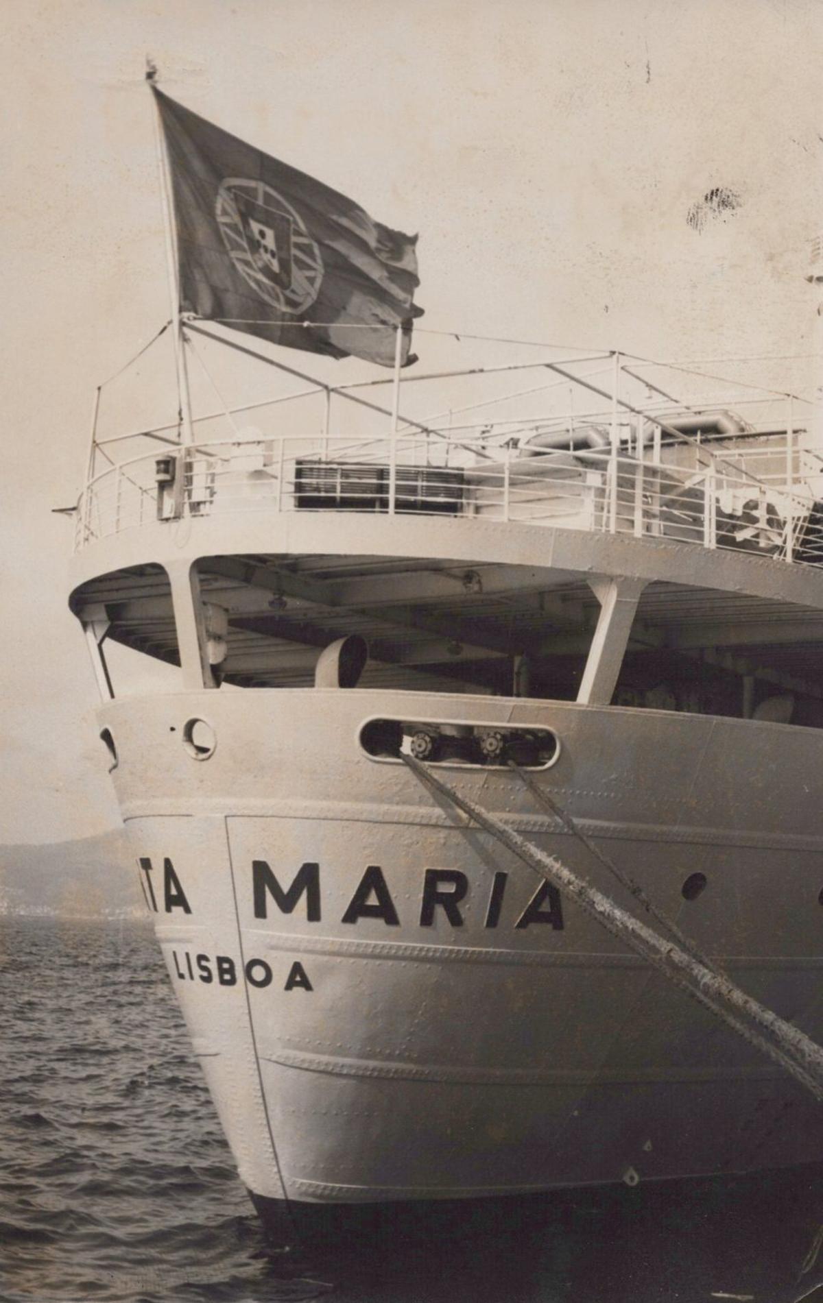 La embarcación secuestrada tenía bandera portuguesa.