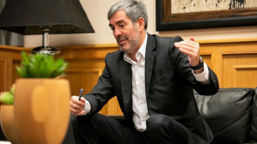 Fernando Clavijo, senador autonómico.