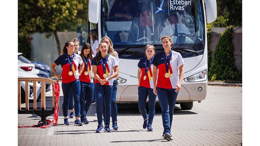 España y María Corbacho, campeonas de los Juegos Europeos