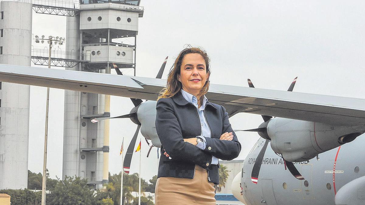 Laura Navarro, directora del aeropuerto de Alicante-Elche.