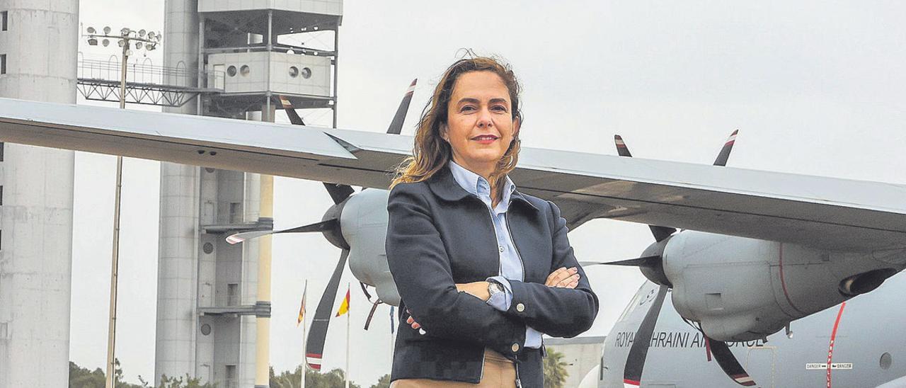 Laura Navarro, directora del aeropuerto de Alicante-Elche.