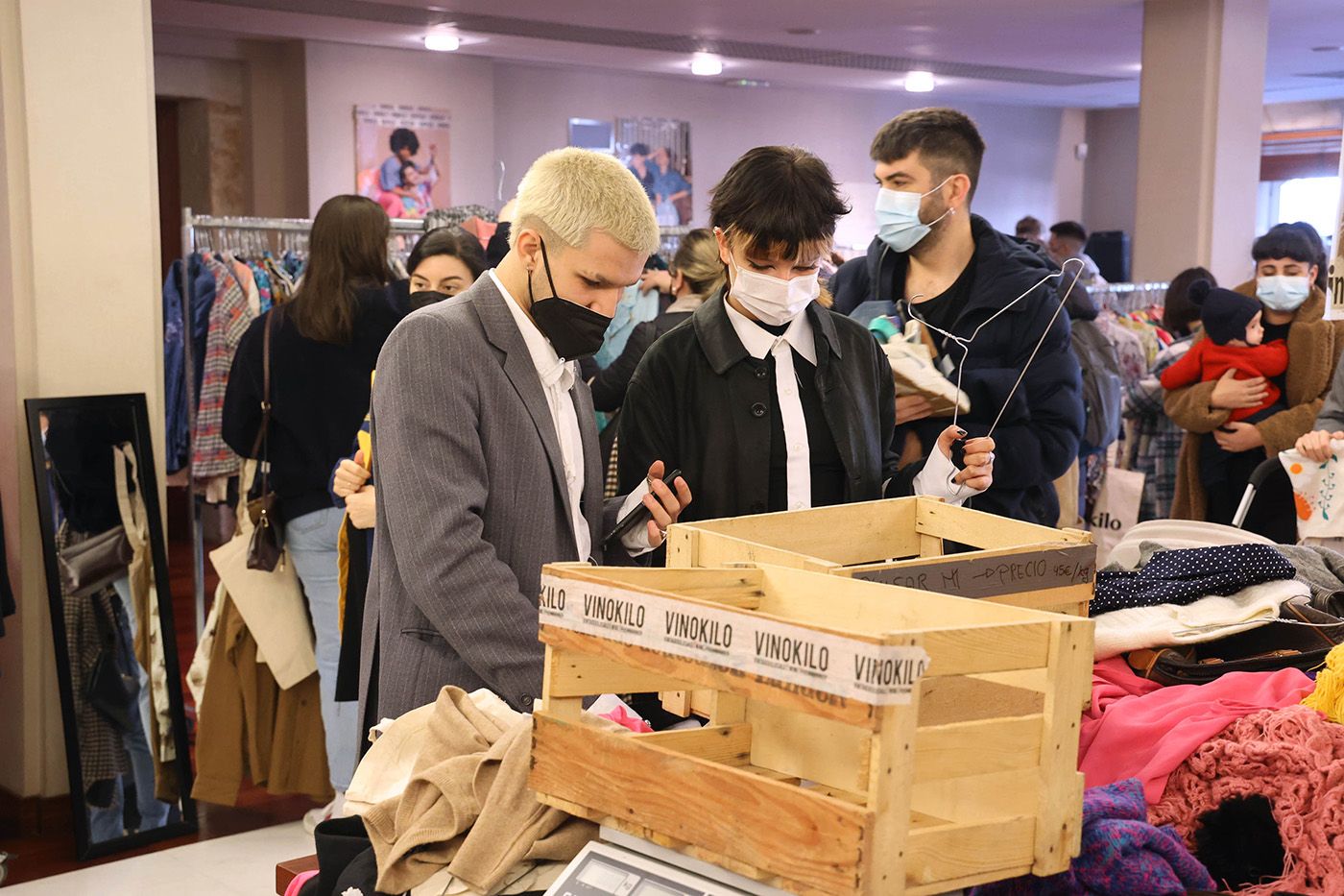 VinoKilo, la mayor feria de ropa de segunda mano de Europa en Vigo