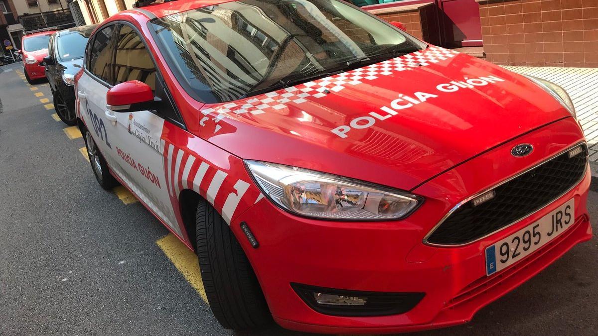 Un coche de la Policía Local.