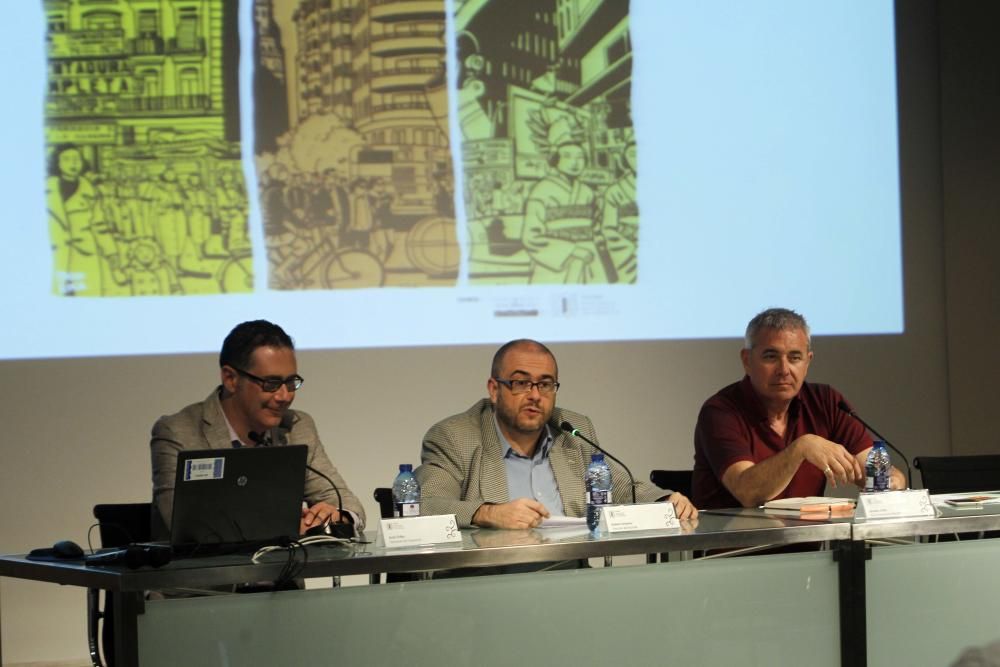 Exposición 'València en vinyetes' en el MuVim