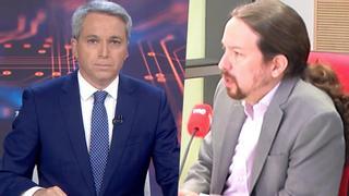 Vicente Vallés sigue crítico y contundente con Pablo Iglesias, que le lanza una indirecta: "Presunto periodista"