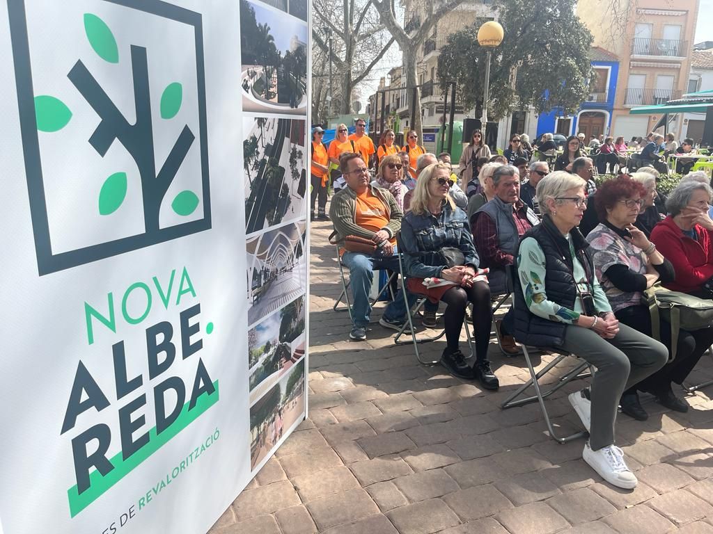 Presentación de los siete proyectos para reformar l'Albereda a través de un proceso de participación ciudadana.