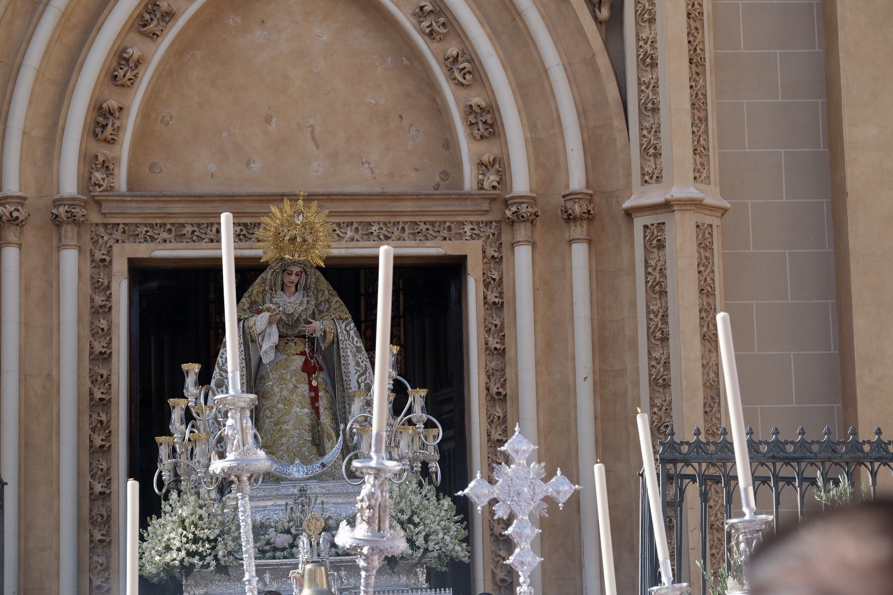 Las imágenes de la procesión de la Virgen de la Trinidad