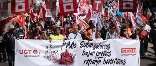 Manifestación del Primero de Mayo en Zamora: "Salarios decentes" para compensar subidas "inasumibles"