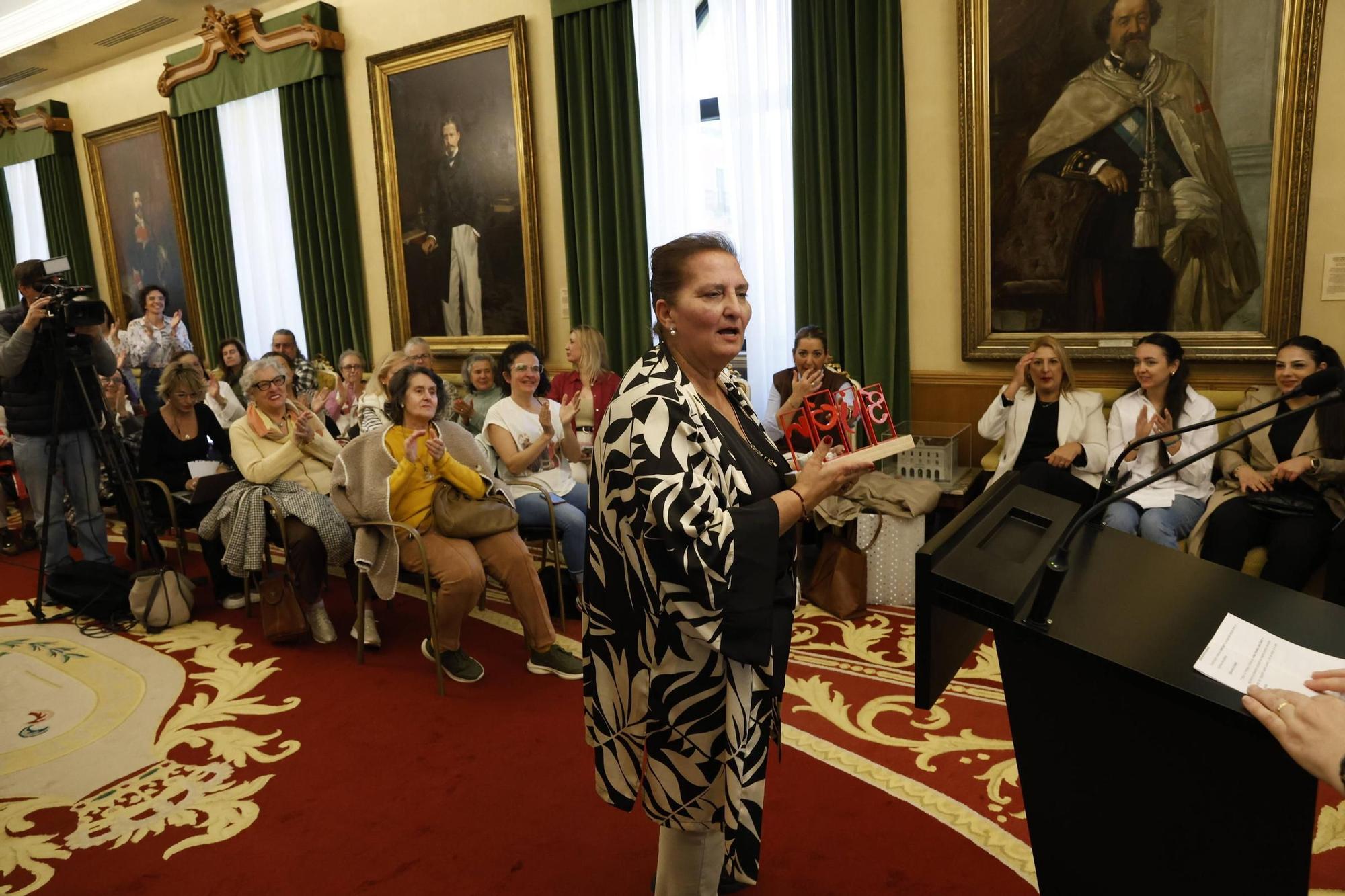 El homenaje en Gijón a Adela Gabarri, en imágenes