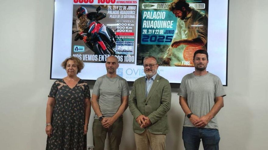 Por la izquierda, Maleny Martín, Mario Reis, Alfredo García Quintana e Ismael González. | LNE