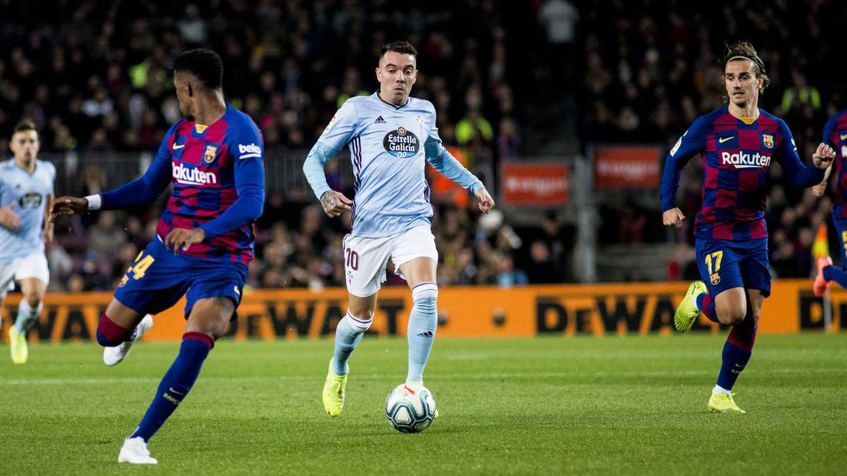 Partido de ida entre el Barça y el Celta en el Camp Nou (4-1). // Sara Gordón (LOF)