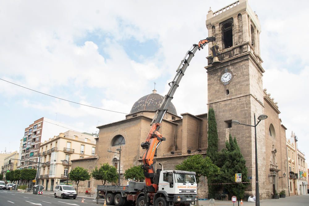 La campana "María" vuelve a Santa María del Mar