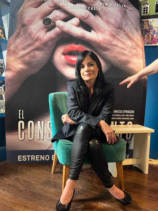 La directora de cine Vanessa Filho dirige El consentimiento.