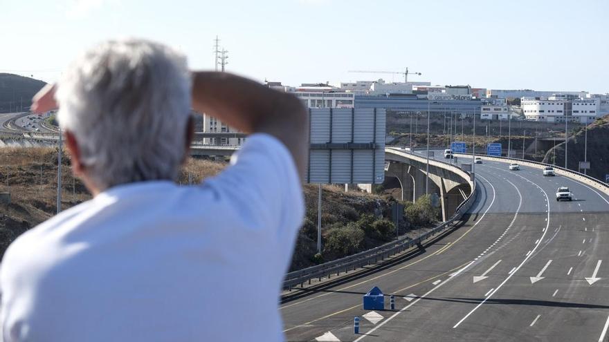 El Gobierno de Canarias estudia si debe pagar la reforma del viaducto del Guiniguada como reclama el Cabildo de Gran Canaria