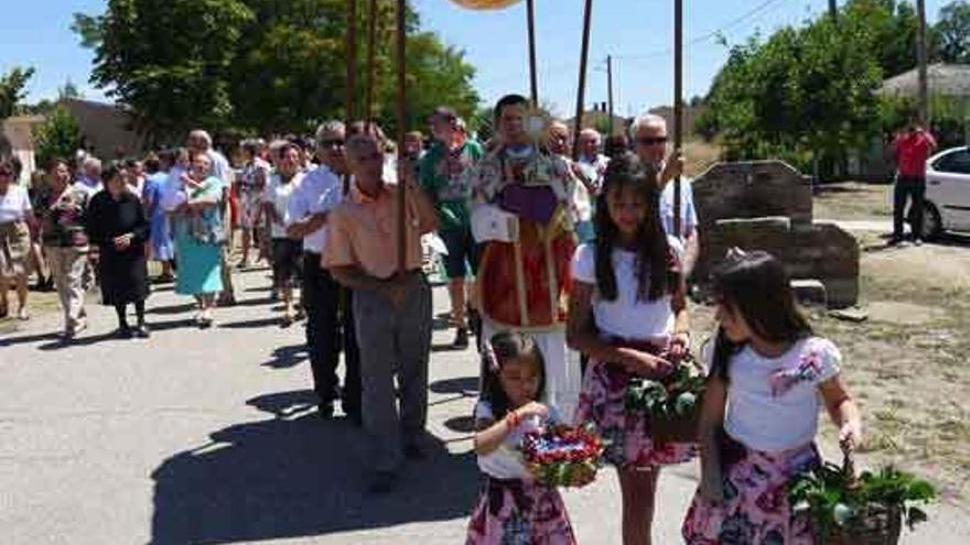 Sandín culmina las fiestas de Santiago