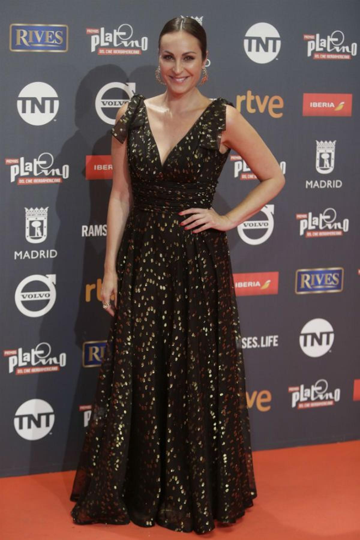 Ana Milán en los Premios Platino 2017