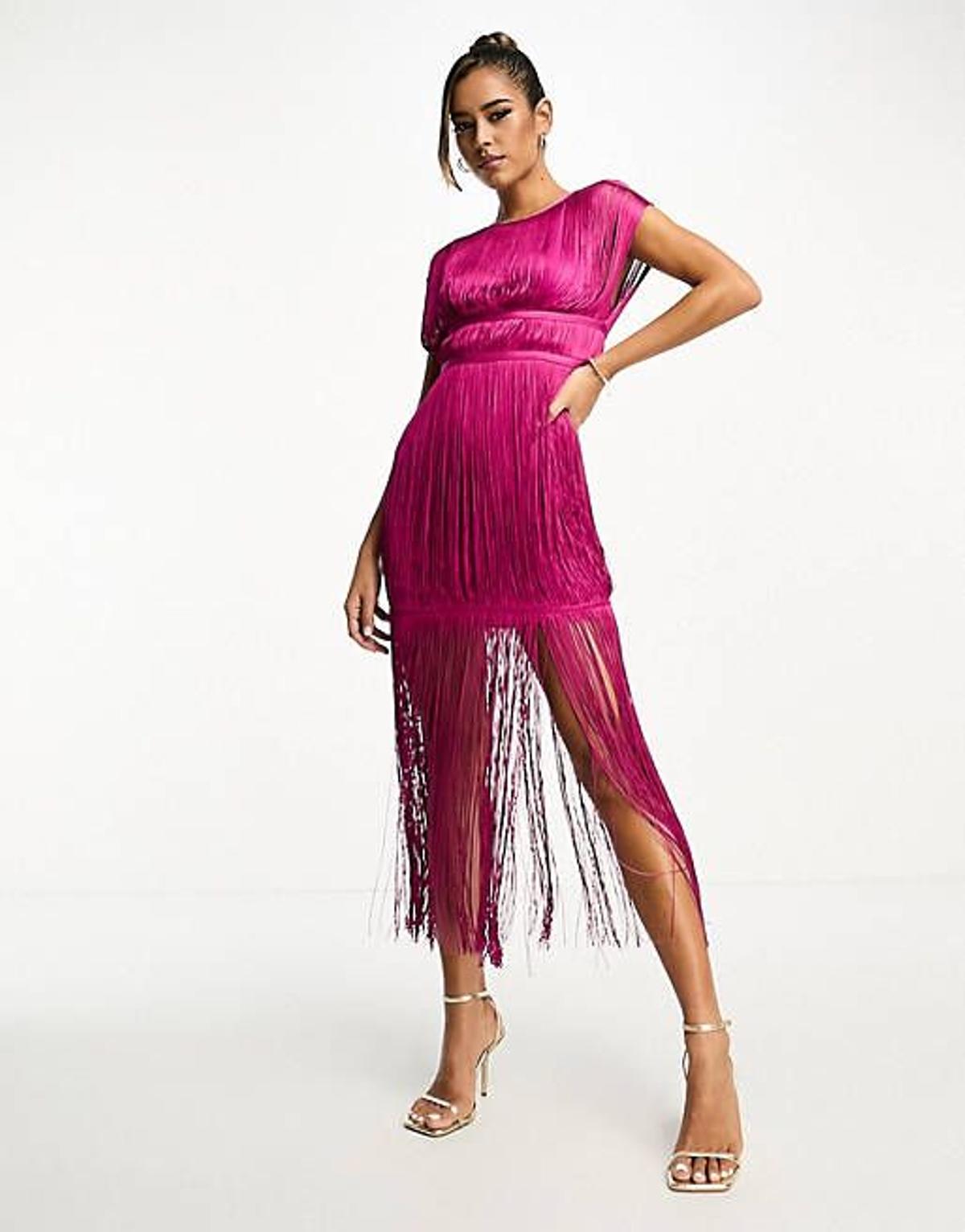 Vestidos De Invitada De Boda Asos Asos Invitadas Boda 2022 Rosa