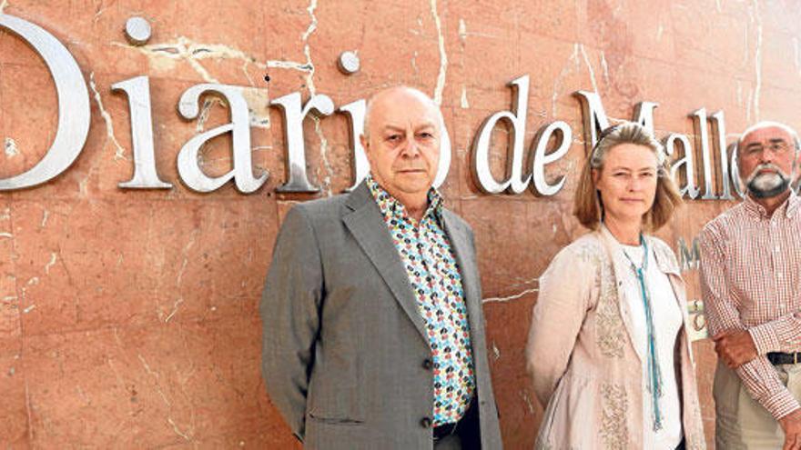 De izquierda a derecha, Joan Guaita, Carlota Oliva y Miquel Negre.