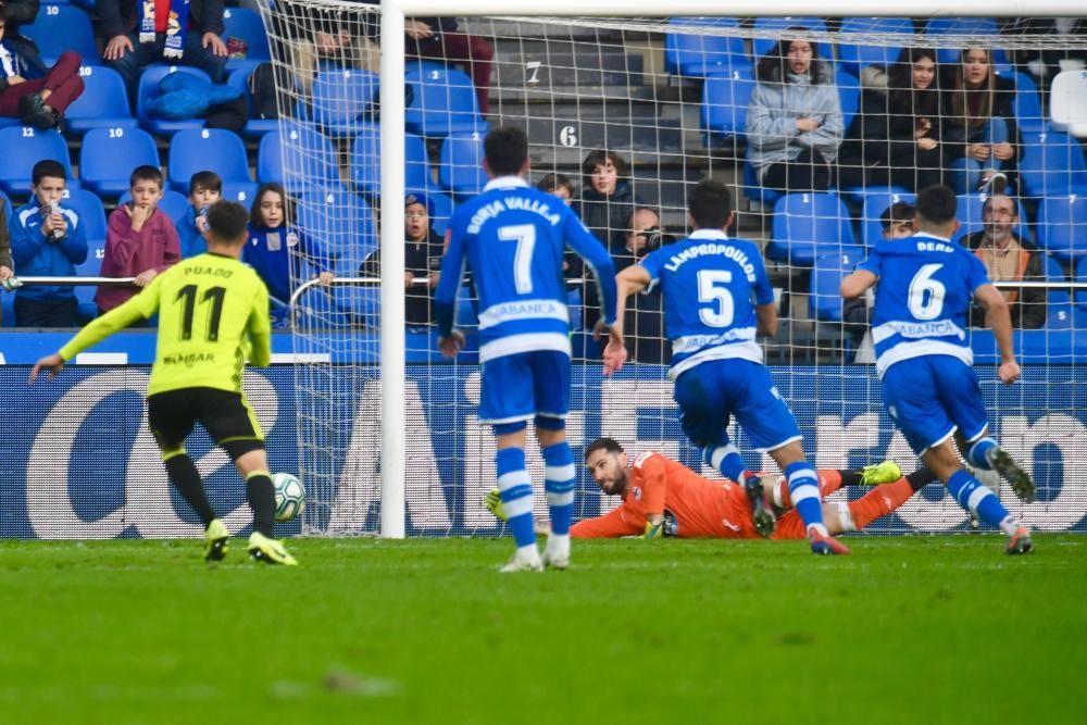 El Dépor cae 1-3 ante el Zaragoza