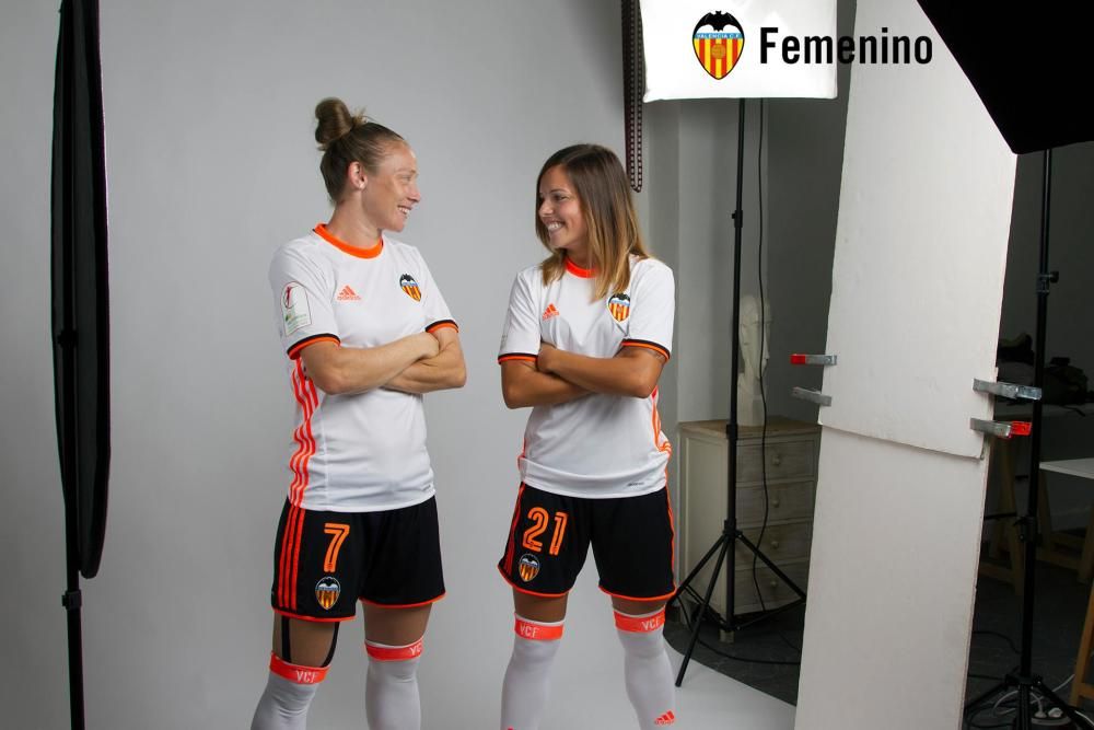 La sesión más divertida del Valencia Femenino