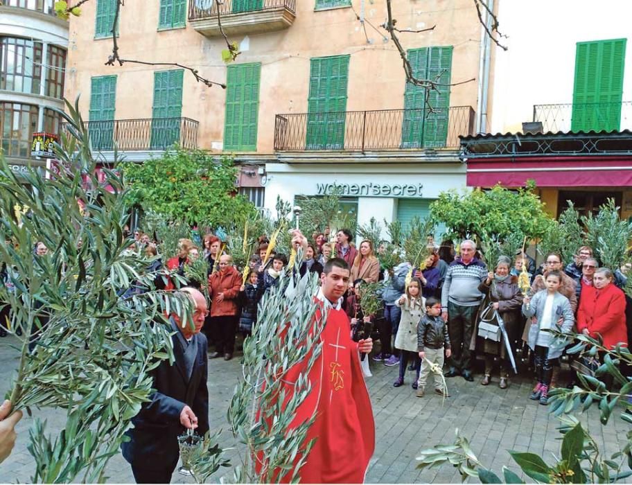 Domingo de Ramos en la Part Forana