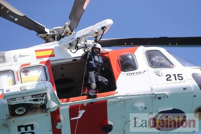 Simulacro de Salvamento Marítimo en Cartagena