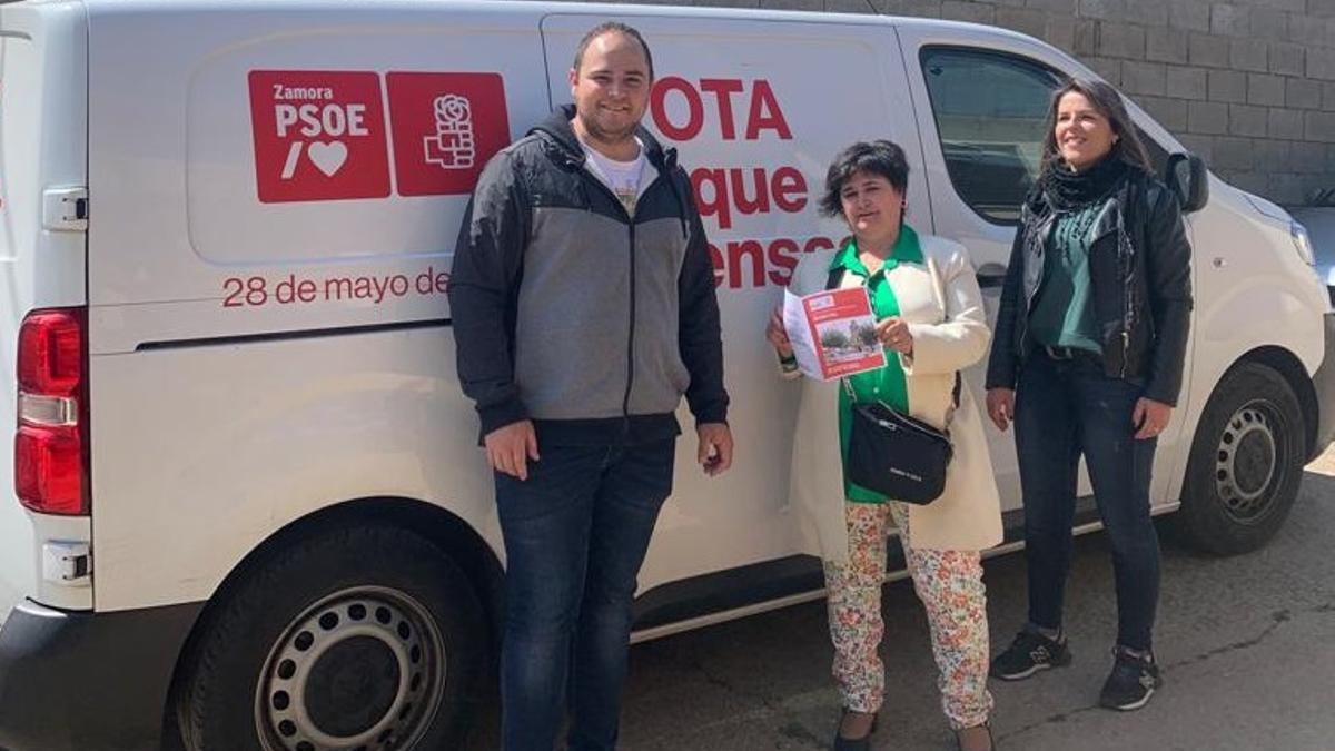 Marcos Lorenzo Gago, candidato del PSOE en Andavías.