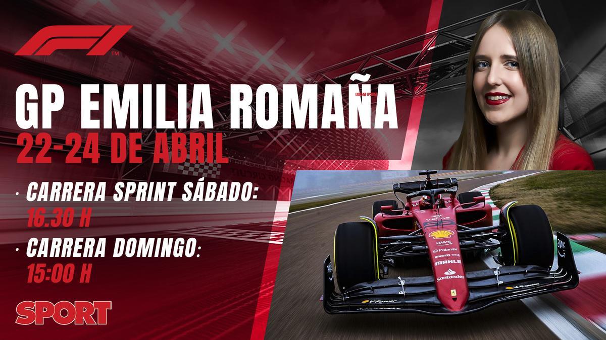 Estos son los horarios del Gran Premio de la Emilia Romaña de F1