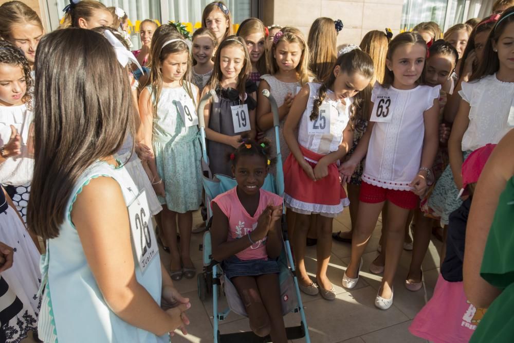 Visita de las candidatas infantiles a la Casa Ronald Mcdonald