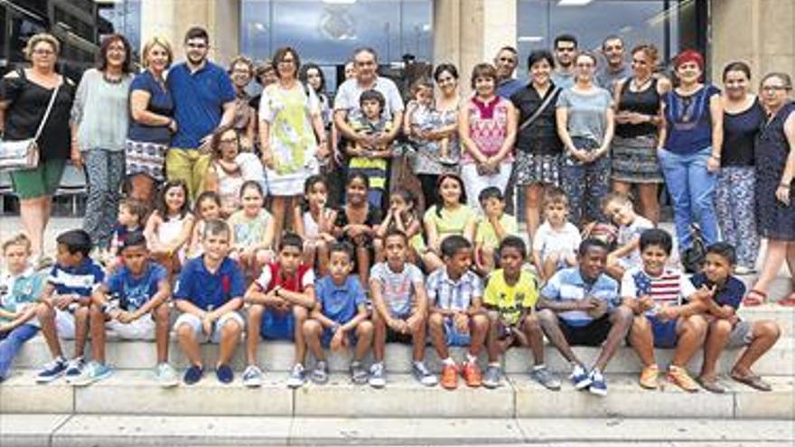 13 familias de Vila-real reciben niños saharauis