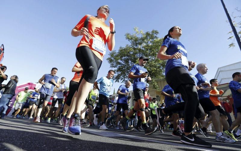 Imágenes de la VII Carrera Popular 10K Bomberos Zaragoza.