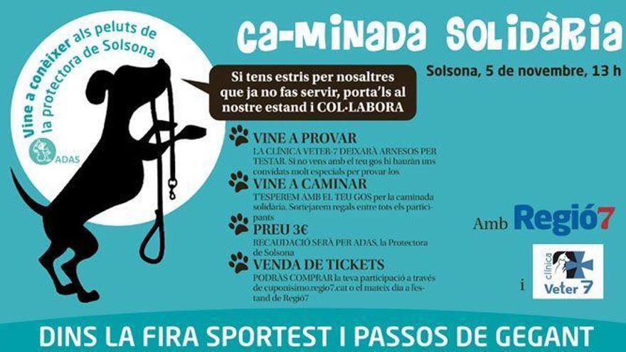 Regió7 col·labora amb l´Sportest amb una caminada solidària a benefici de l´ADAS