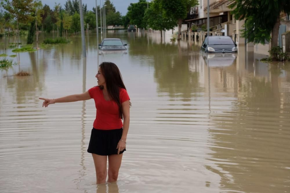 Las imágenes de las inundaciones en Almoradí y Dolores