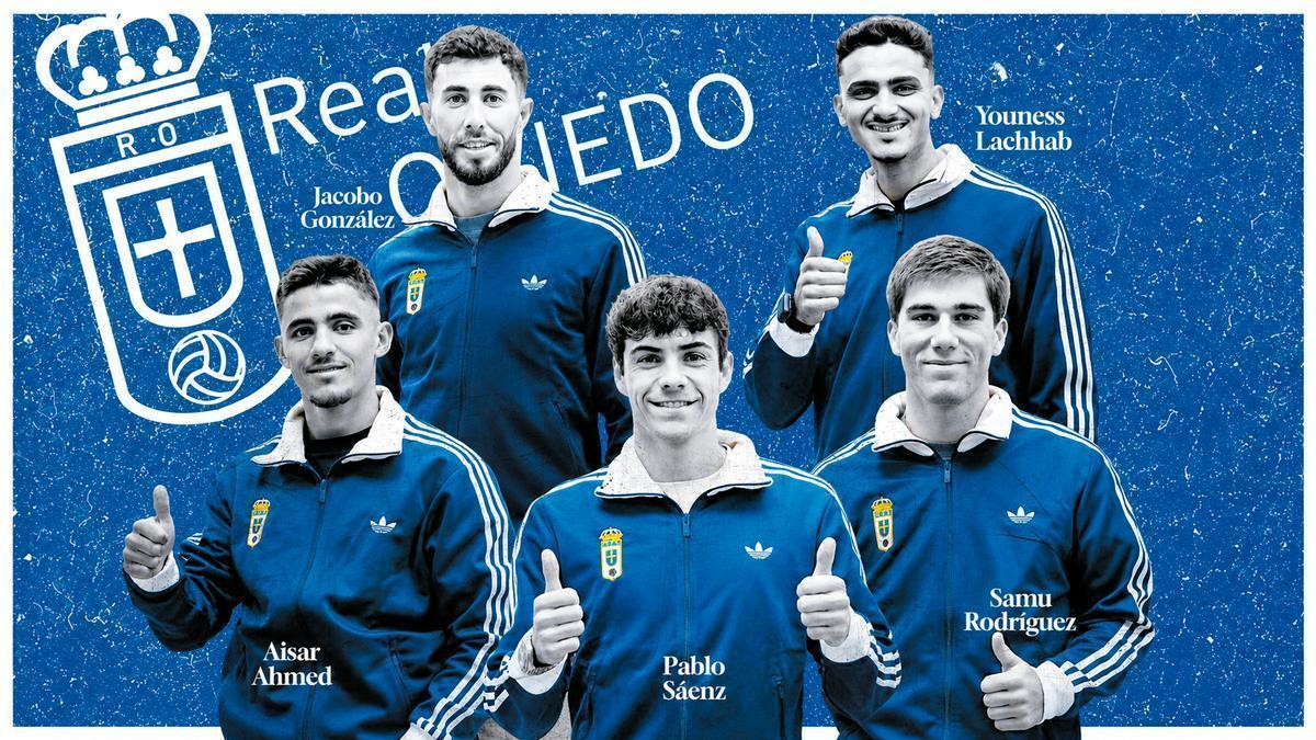 Los nuevos fichajes del Oviedo muestran su ambición: “Va a ser un año bonito y juntos conseguiremos el objetivo”