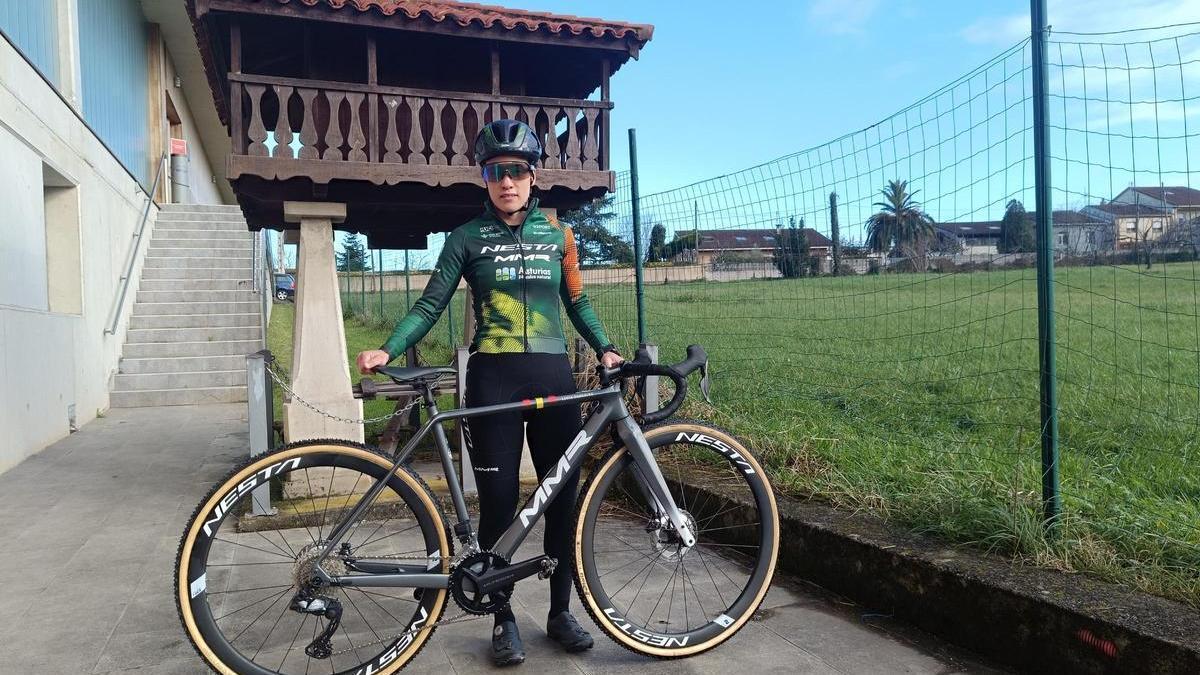Lucía González, en Viella.