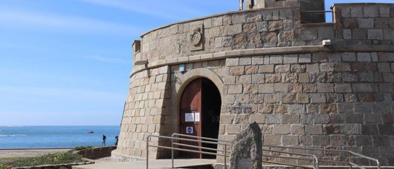 Entrada del Museo del Mar de A Guarda.