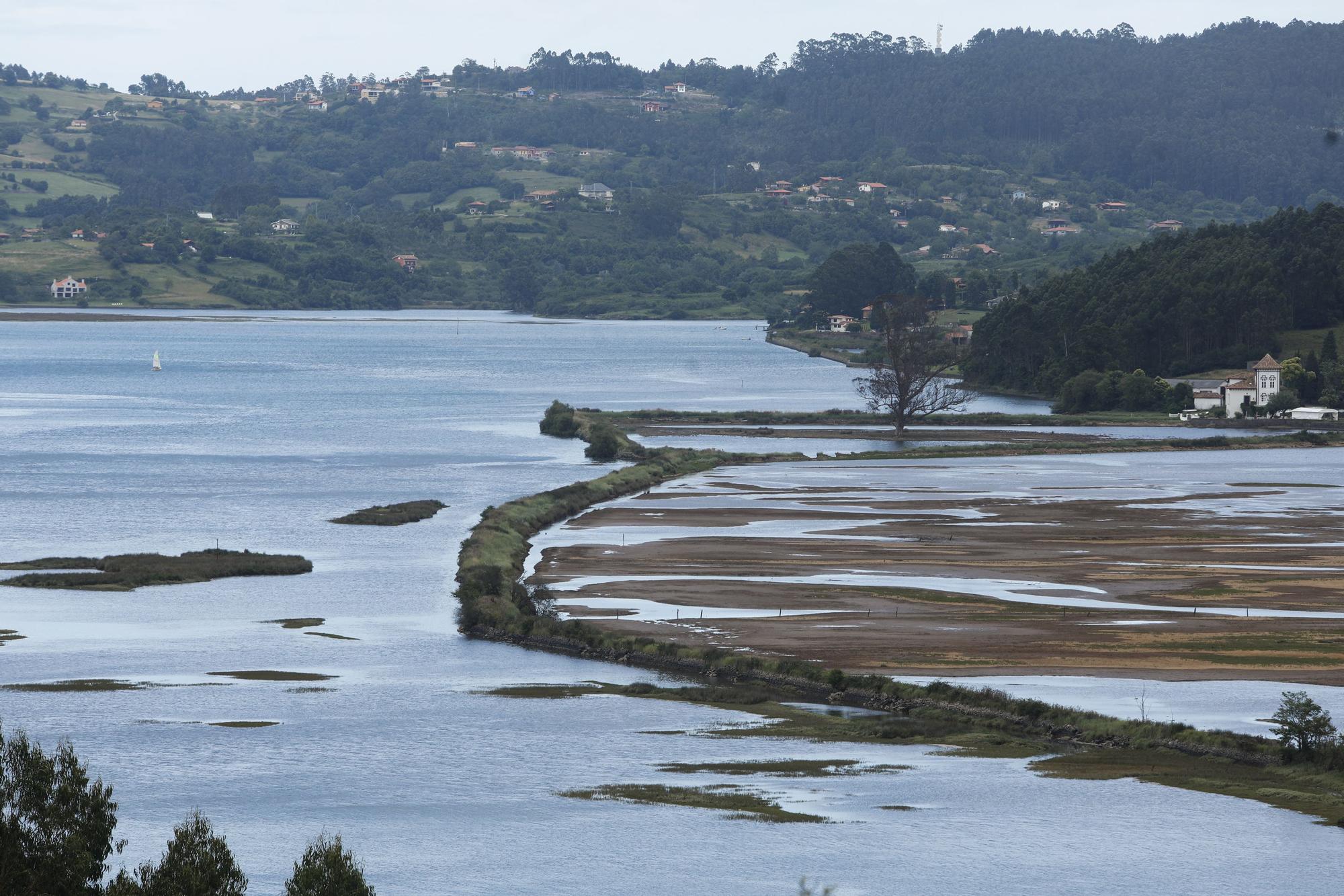 La ría de Villaviciosa se malbarata: la ruina de un entorno privilegiado asturiano