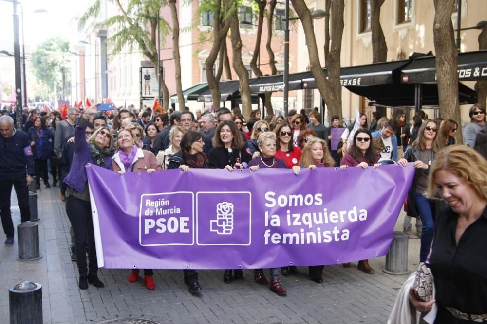 Manifestación en Murcia por el día contra la violencia de género