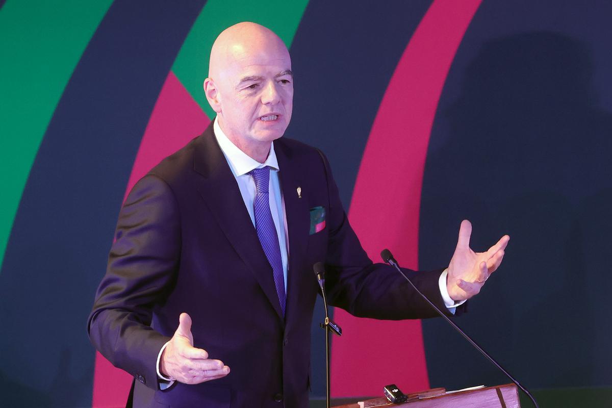 El presidente de la FIFA, Gianni Infantino, impulsor de las nuevas reglas del Mundial.