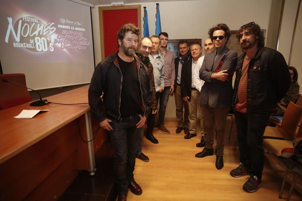 Presentación del festival de música en el Museo Marítimo de Luanco