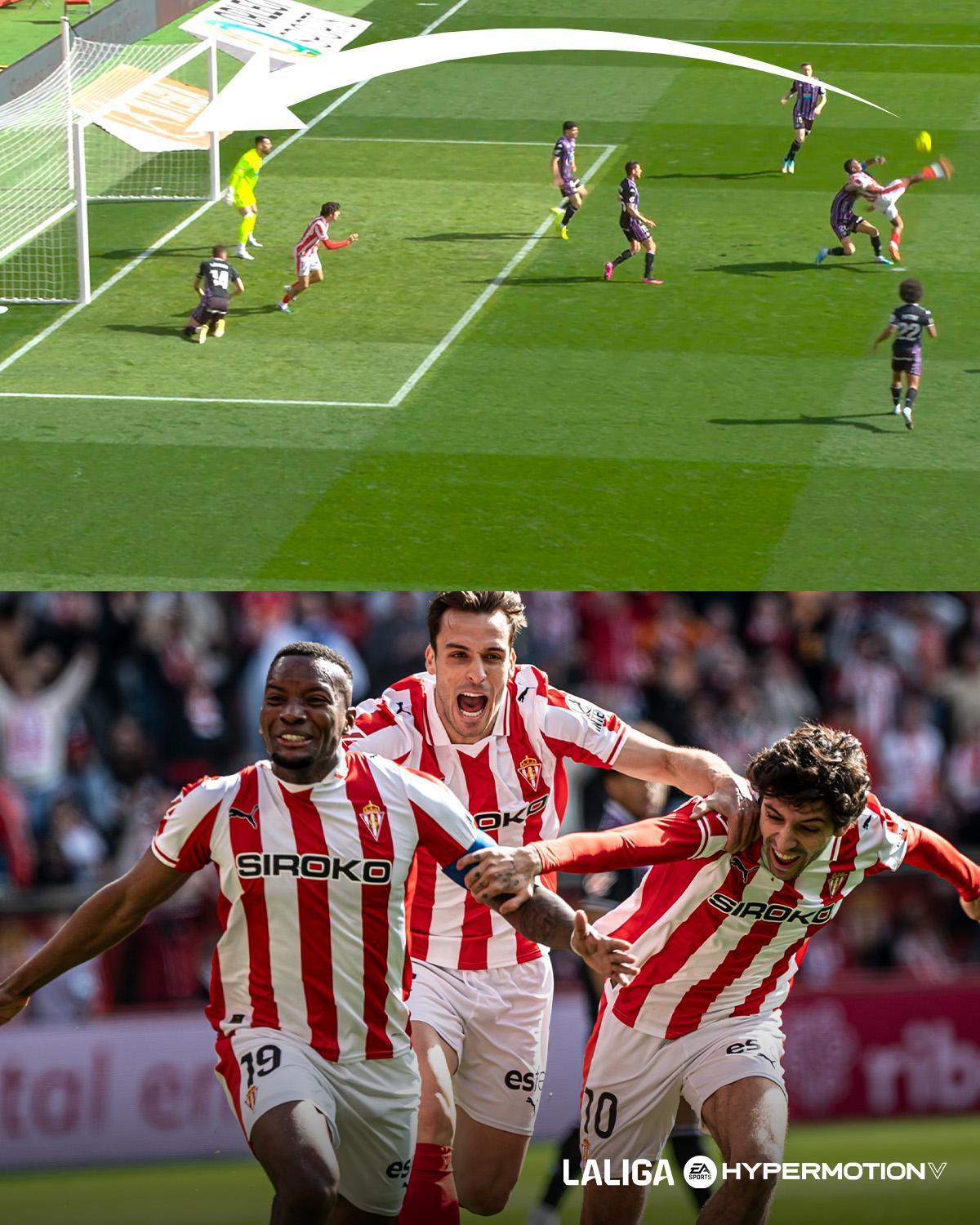 Así fue el gol de chilena