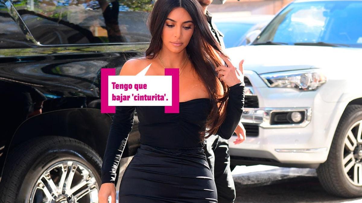 Kim Kardashian quiere adelgazar