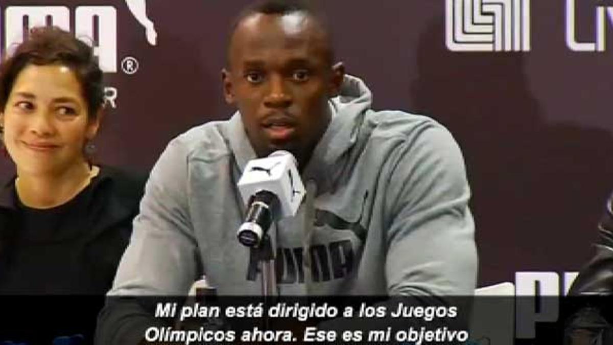 Usain Bolt habló sobre su futuro y los Juegos de Río