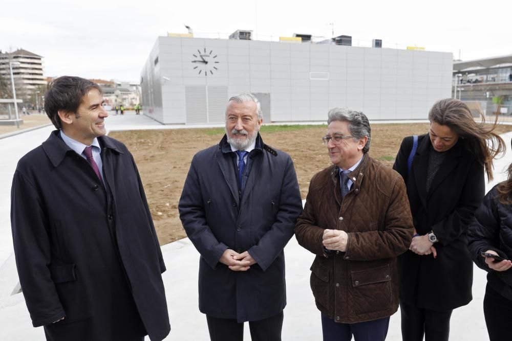 Inauguració de les obres del parc Central