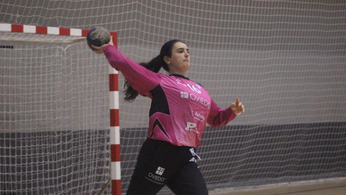 Inés Suárez, en un entrenamiento.