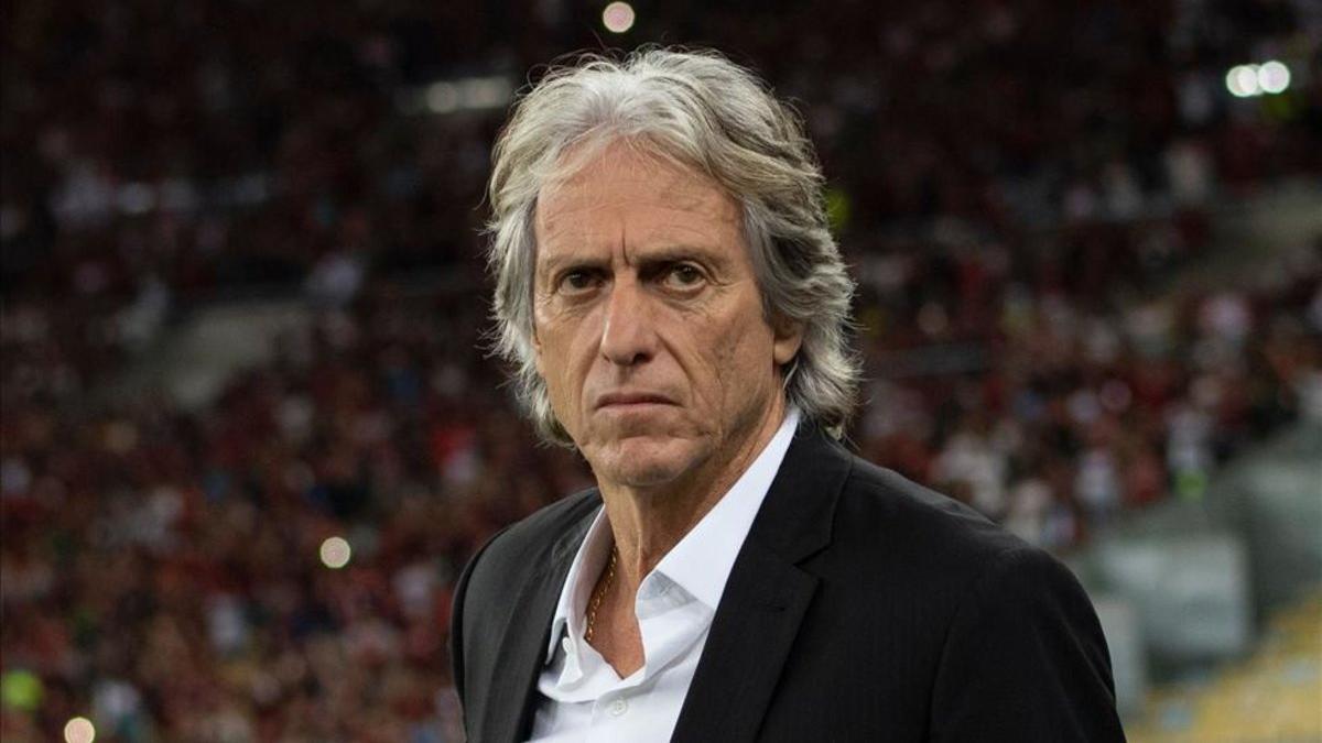 Jorge Jesus, entrenador del Flamengo brasileño