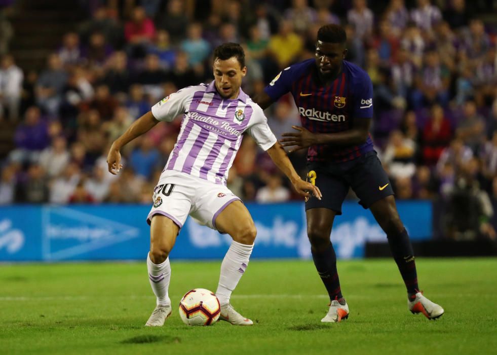 El Valladolid - Barça, en fotos