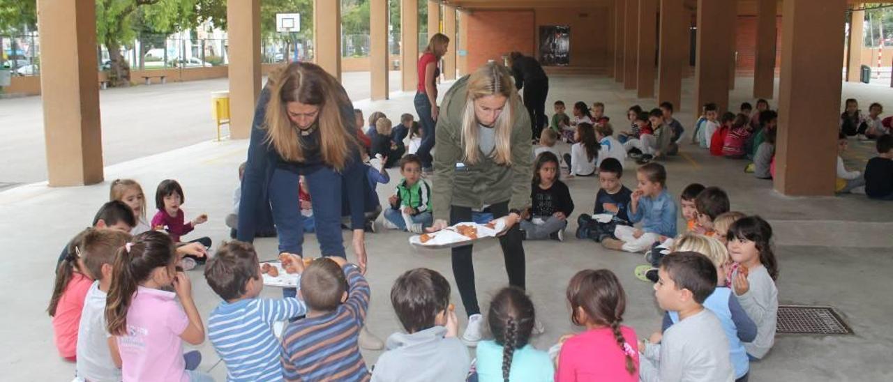 El CEIP Jaume I de Palmanova celebraren ahir les Verges.